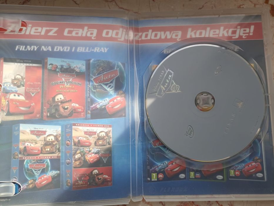 Film Auta 2  DVD ,disney pixar