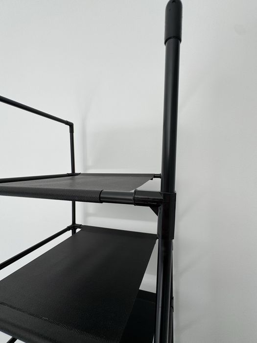Sapateira Vertical Alta 10 Níveis Preta – Organizador
