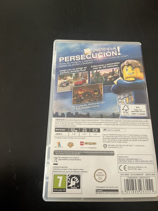 Lego undercover switch