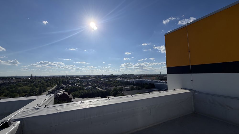 Однокімнатна квартира з терасою 23.7кв.м (ВИДОВА ЗАХІДНА СТОРОНА)