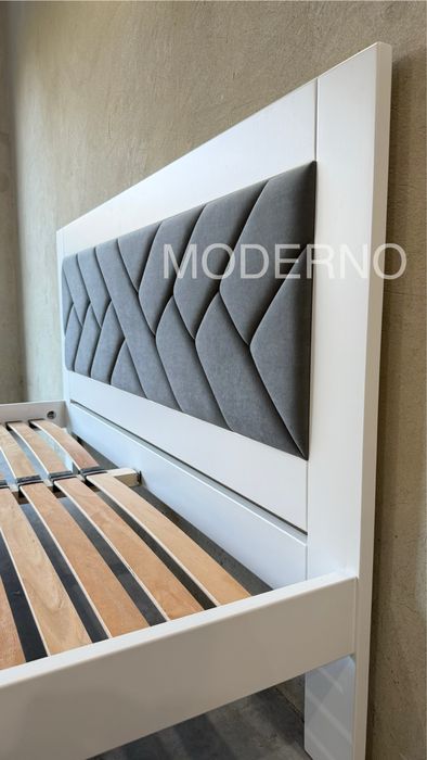 ЛІЖКО двоспальне з масиву дерева кровать деревяна 160х200