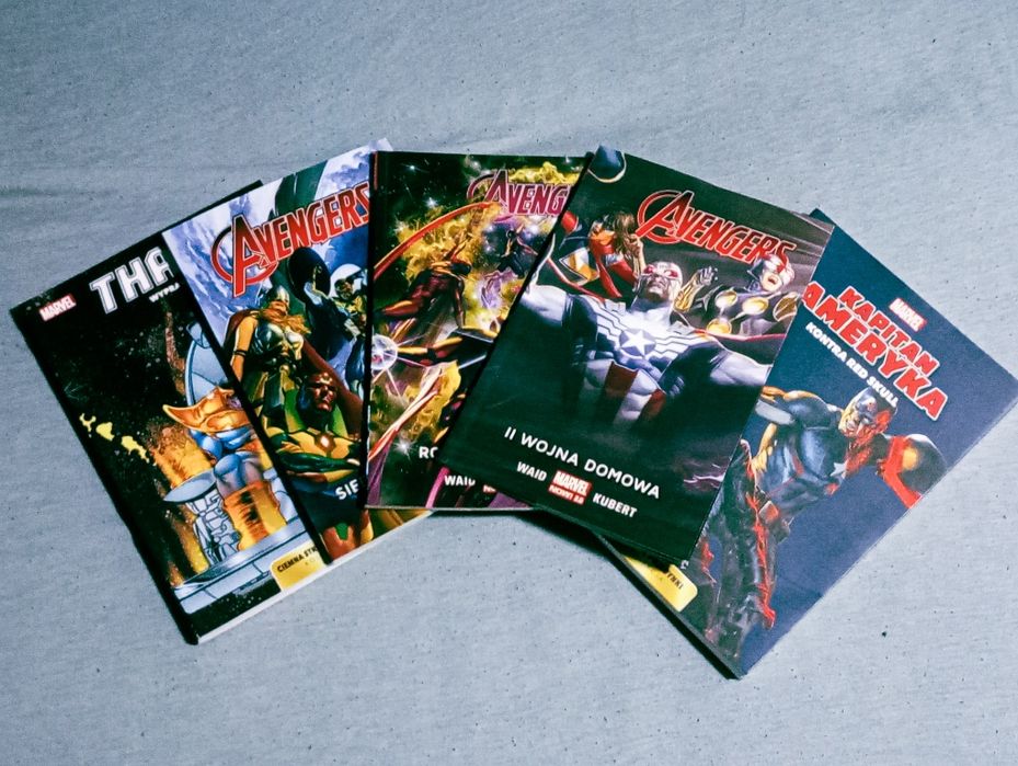 Zestaw Komiksów Marvela
