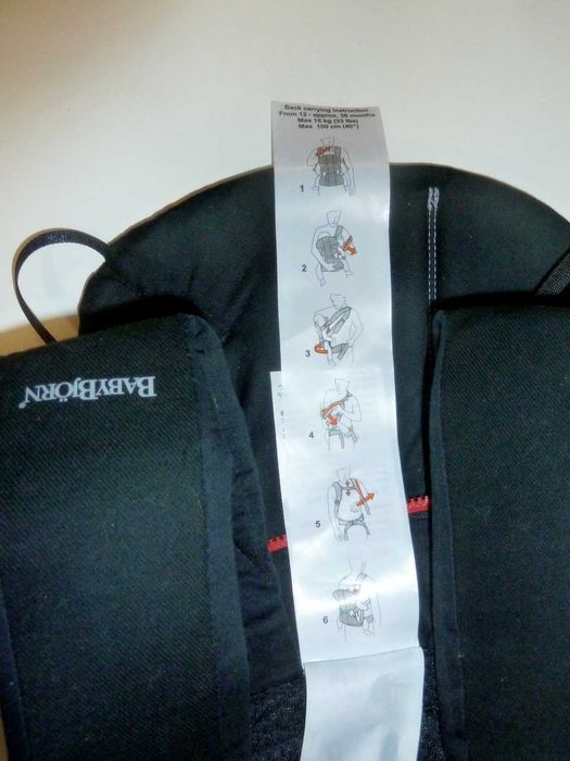 BabyBjörn Porta-Bebé / Marsúpio ONE Air (3 em 1) até 15 kg