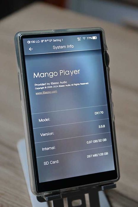 Odtwarzacz DAP iBasso Audio DX170