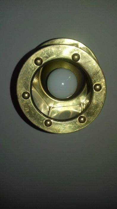 Lampa   mosiężna