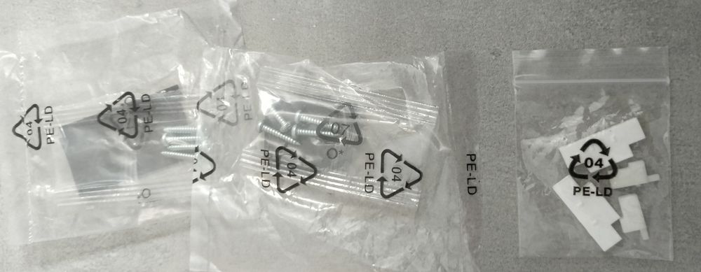 Zaciski, wkręty, śrubki, kołki, itp. do montażu mebli kuchennych Ikea