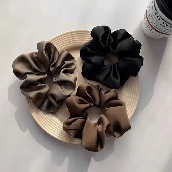 Дитячі резинки для волосся набір 3 штуки великі еластичні