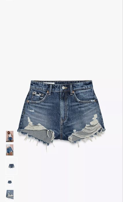 Zara джинсові шорти