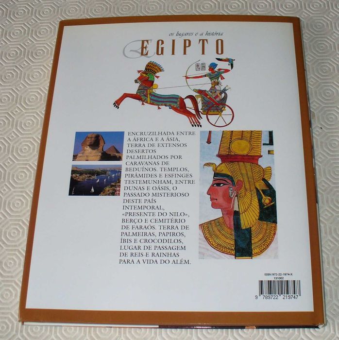 EGIPTO - Colecção Os lugares e a História - ISABELLA BREGA -Capa dura