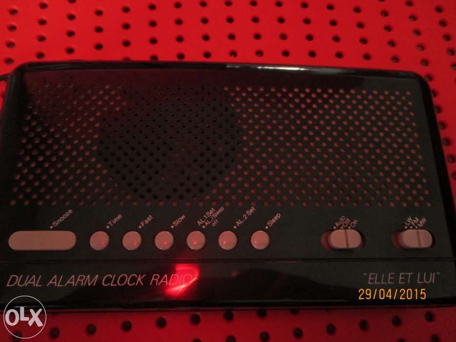 Rádio despertador "Elle et lui"