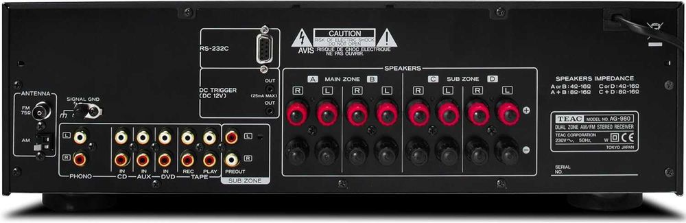 Amplificador / Receiver HI-FI Teac AG-980