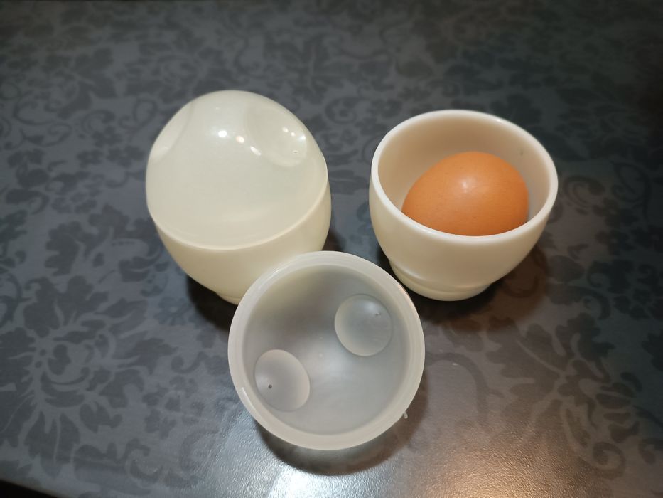 Pojemnik do gotowania jajek w mikrofali 2 szt