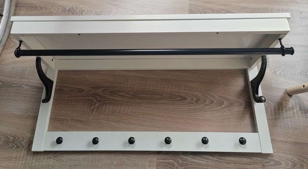 Wieszak Hemnes biały IKEA