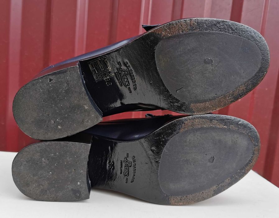 Кожаные туфли лоферы G.H.BASS 36 р. Оригинал