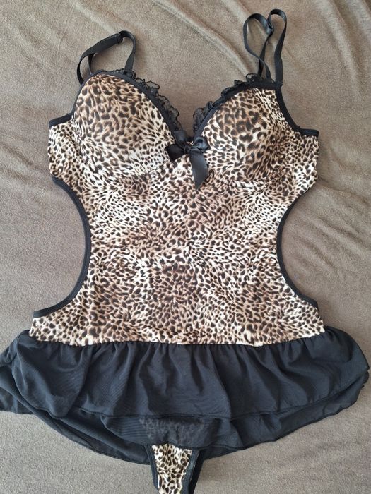 Боді жіноче  леопард