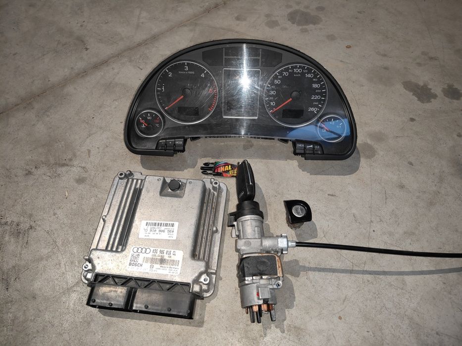 Audi A4 B7 2.0 TDI komputer sterownik zestaw startowy IMMO i inne