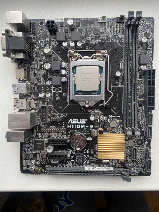 Комплект збірка пк Asus H110M-R intel i5 7400