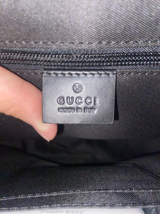Mala Gucci GG Supreme Sherry Web Messenger Shoulder Bag