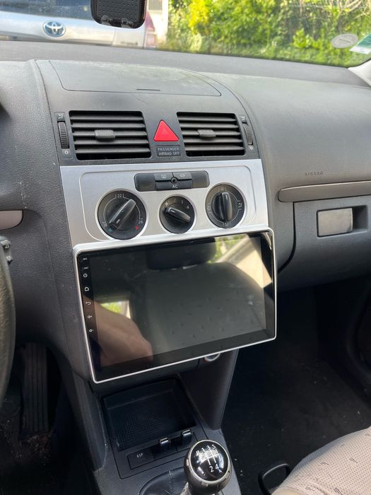 Rádio 10" Android Volkswagen TOURAN 2003-10 CARPLAY WIFI GPS 2/32GB