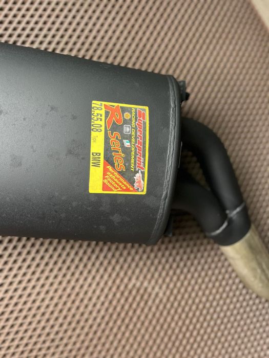 Глушитель, прямоток supersprint bmw e39