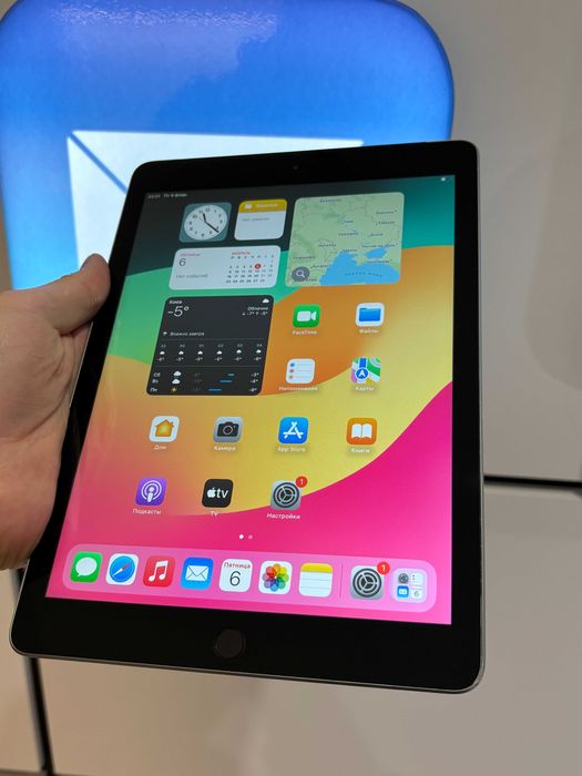 Apple iPad 6 32GB Space Gray Wi-Fi + 4G/LTE (Sim) Батарея 95%