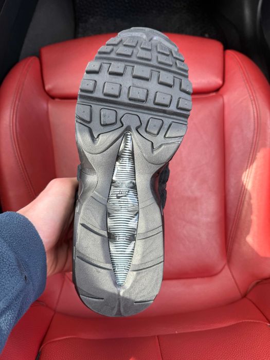 (ОПЛАТА ПІСЛЯ ОГЛЯДУ)Nike air max 95 x CDG Black Найк аір макс 95