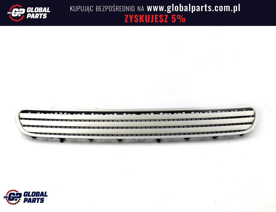BMW serii 7 E65 E66 Maska silnika Kratka wlotu powietrza Srebrny