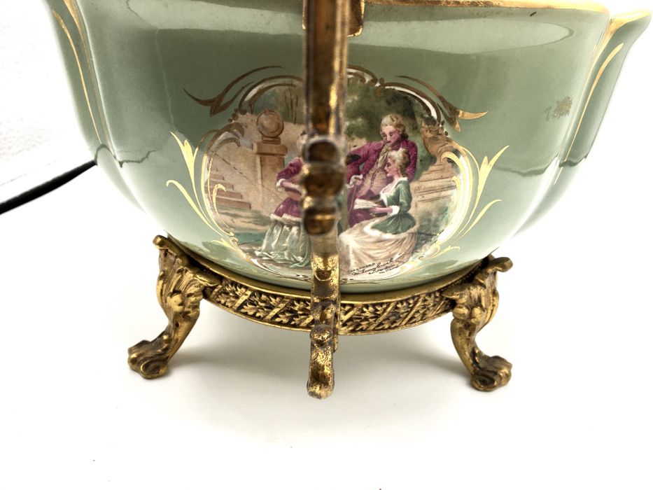 Centro de mesa/ fruteira/ taca oriental GILMAN SACAVEM/FRAGONARD