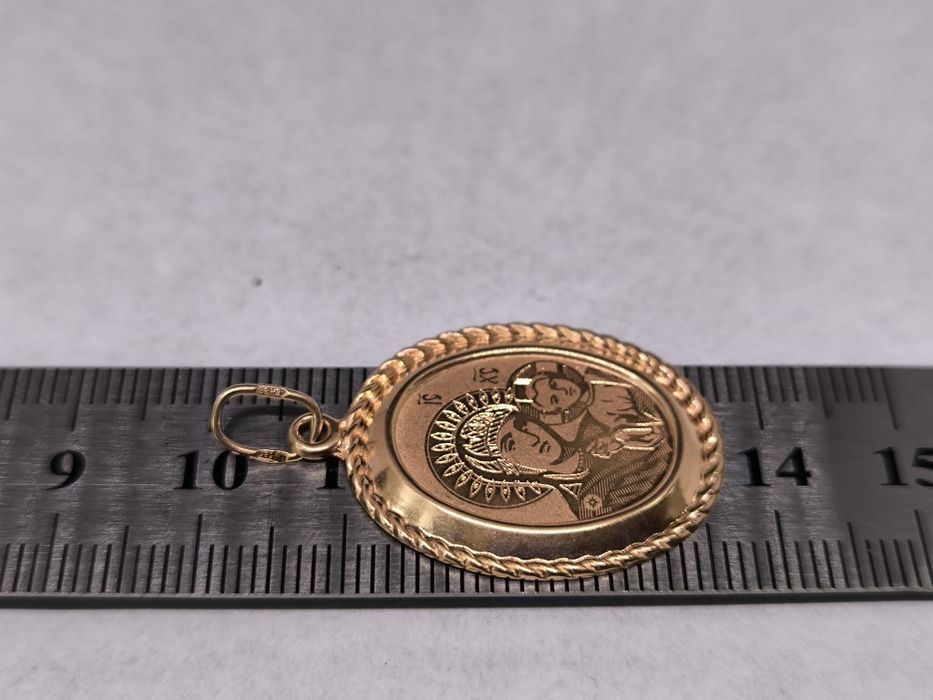 Ладанка золотая Казанская (1.95гр)