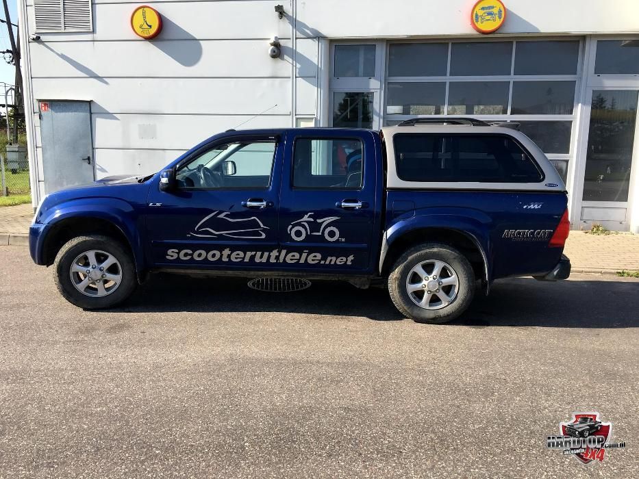 Zabudowa Isuzu D-Max hardtop canopy