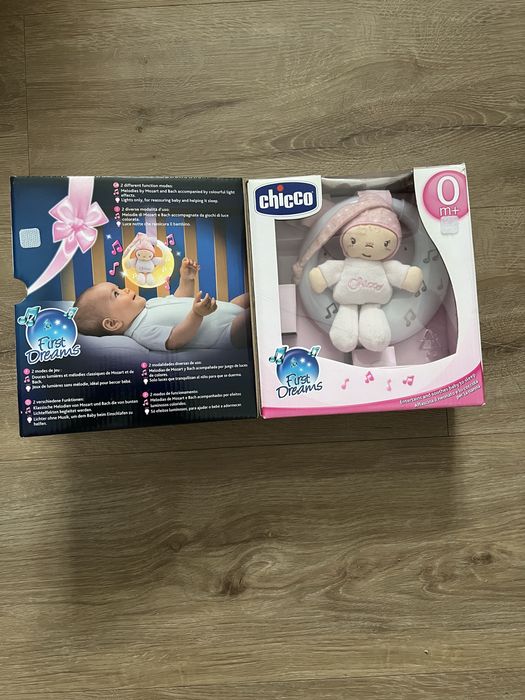 Нічник на ліжко дитячий chicco moon /мобіль