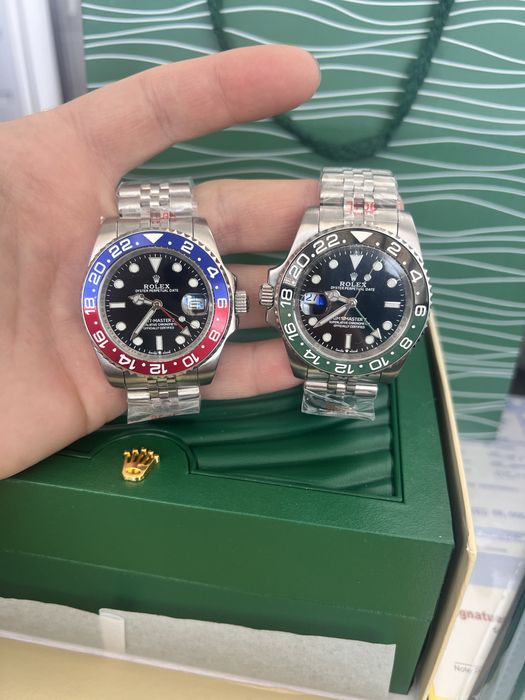 Часы механические GMT master Sprite Pepsi 41мм полный комплект Rolex