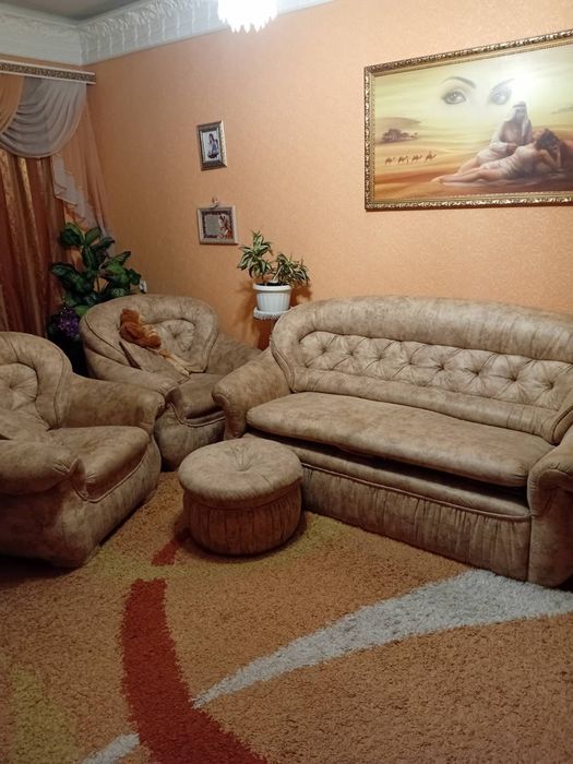 Кожаная мебель состояния идеальное