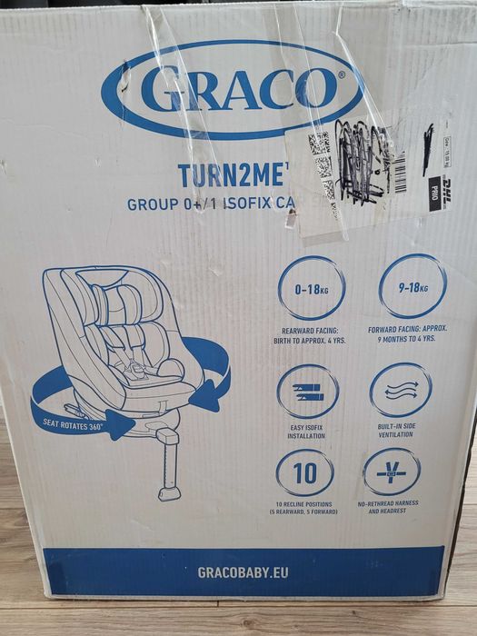 Fotelik Graco turn2me czarny