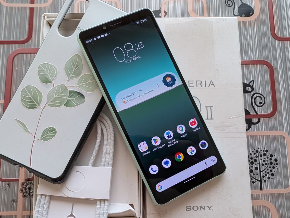 ІДЕАЛ Sony Xperia 10 II XQ-AU52  Green 4-128 Gb/2-Sim/NFC/Європеєць/86% батарея/Без Дефектів