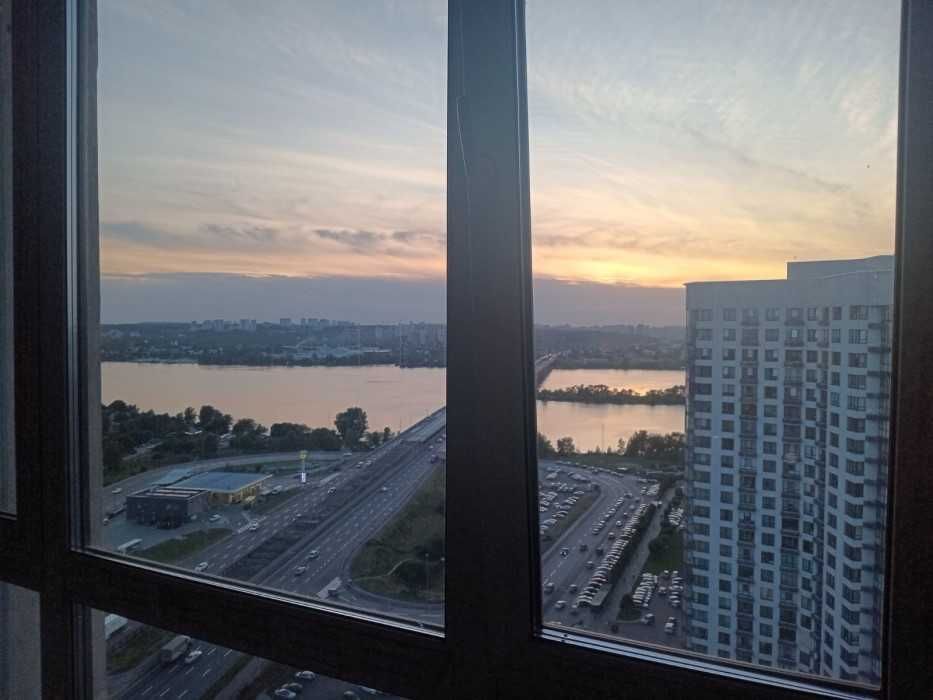 Видова 1к квартира 44м ЖК Славутич Зарічна 2хв Славутич!