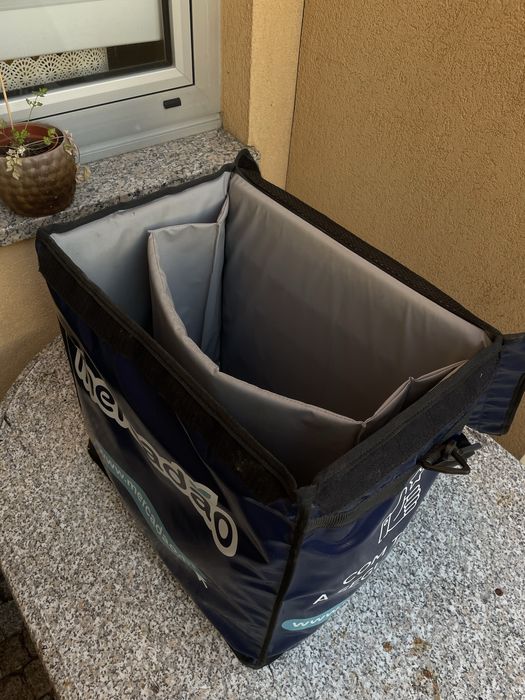 Mochila Delivery como NOVA