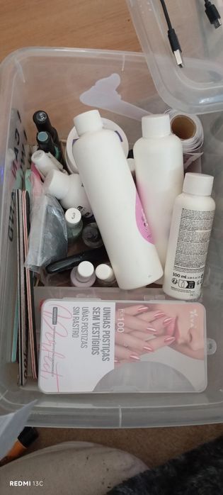 Broca + Material para Unhas