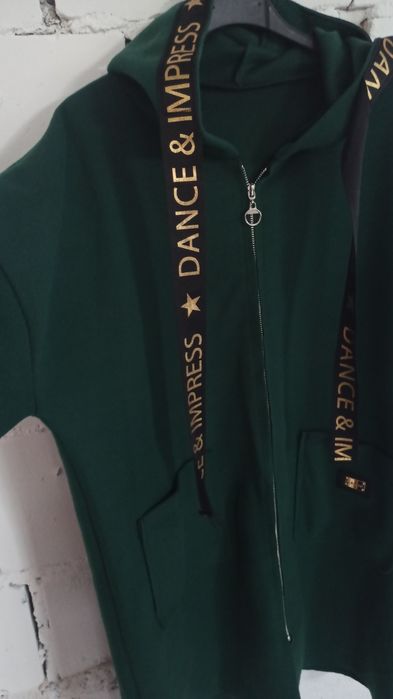 Płaszcz butelkowa zieleń