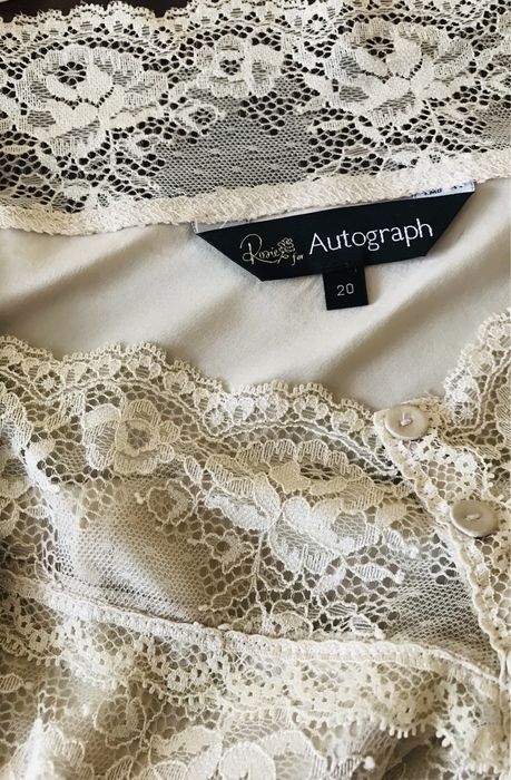 Шовк топ 100% натур шовк Autograph розм XXL, 52 шелк комбінація