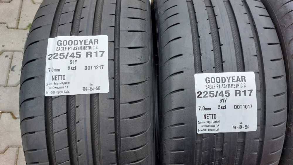 Opony Goodyear 225 45 R17