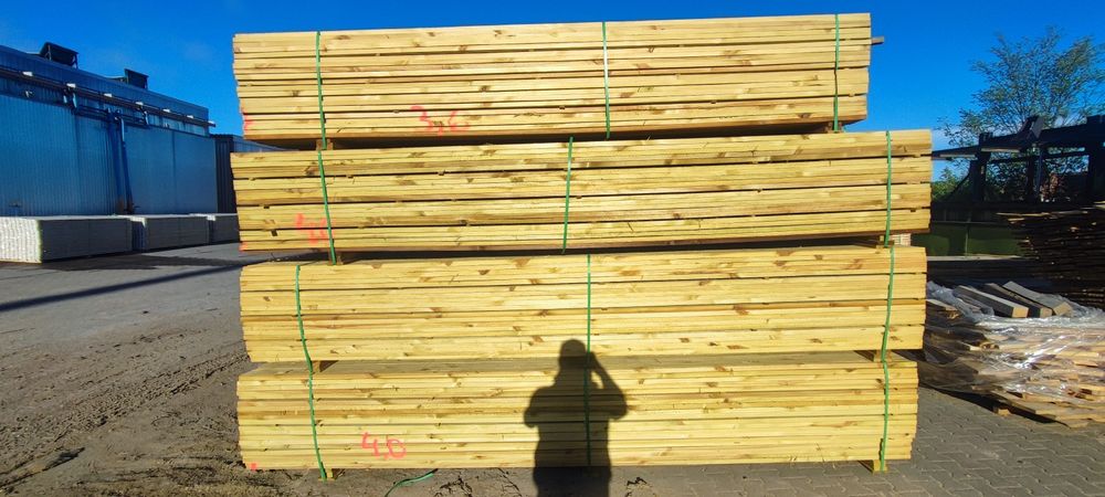 Deska sztachetowa na balustrady ploty ogrod