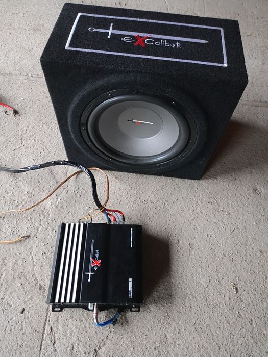 Wzmacniacz excalibur plus głośnik