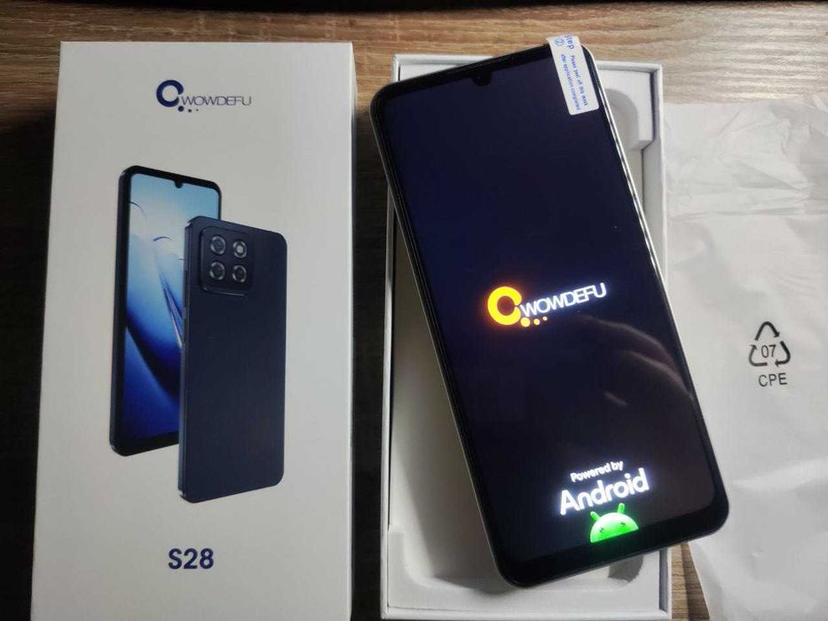 Смартфон Cwowdefu S28 6/128GB 6.75" HD+ 5000mAh Android 14 NFC