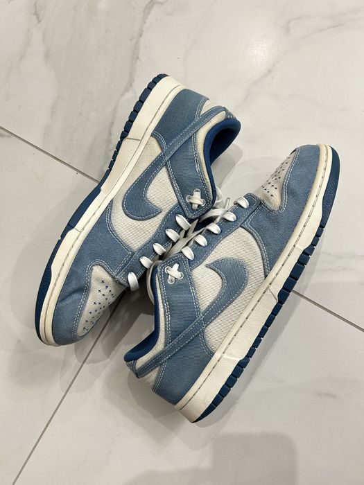 Кроссовки Nike Dunk Low Industrial Blue Sashiko DV0834-101