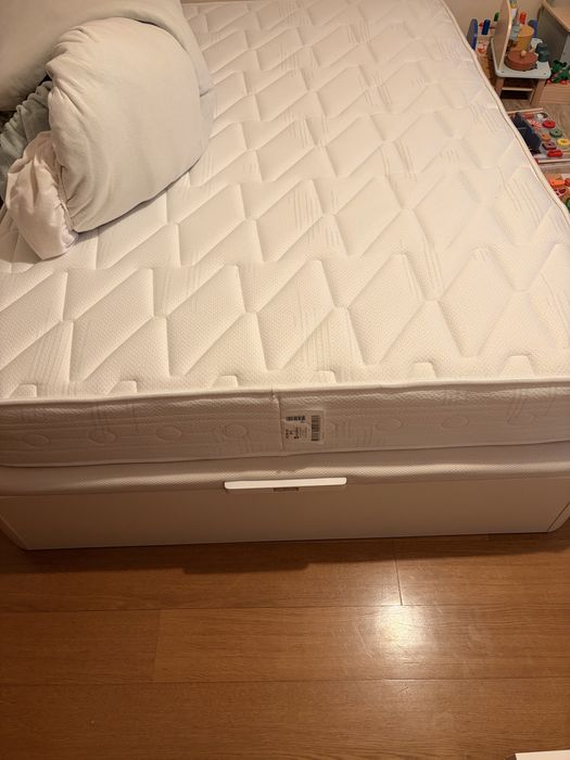 Cama sommier casal + colchao