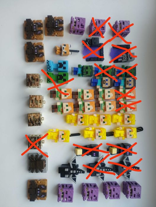 !!! Новинка !!! Кіндер MINECRAFT Kinder Майнкрафт фігурки.