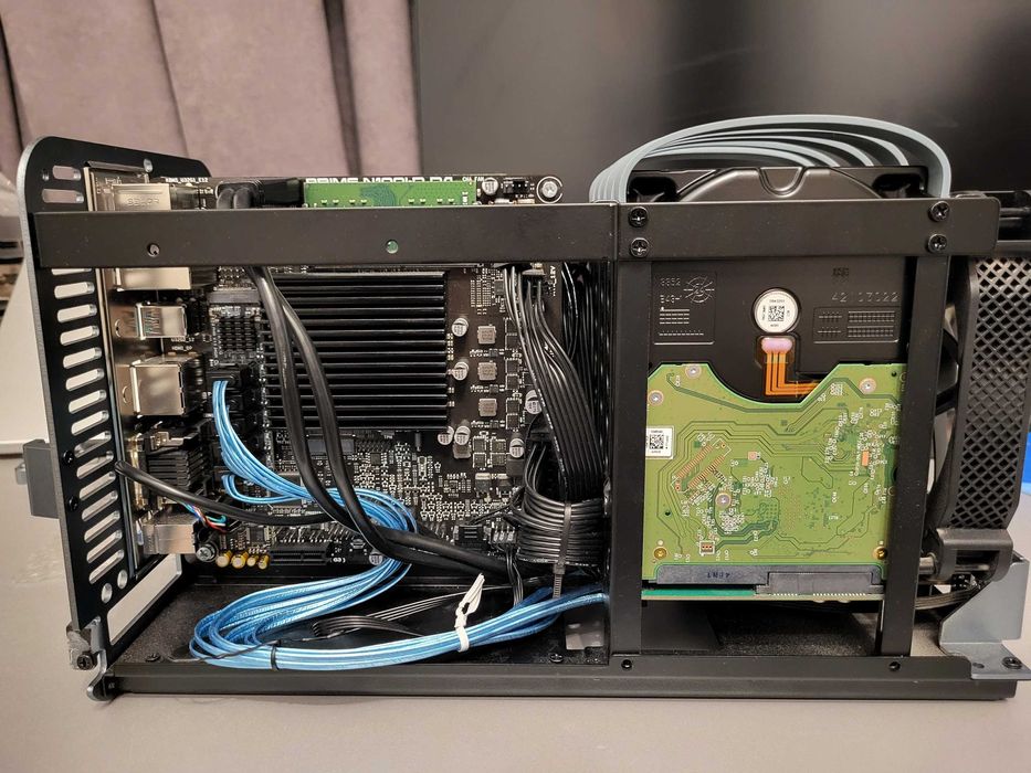 Материнська плата для NAS server Asus N100i-D D4-CSM 16GB DDR4 ITX