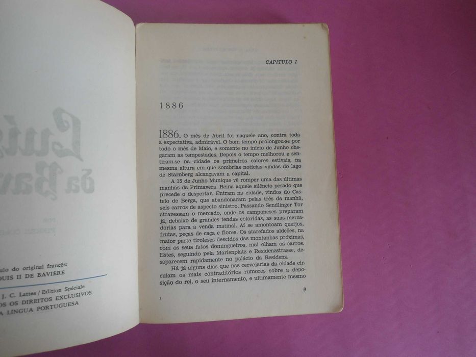 A Vida de Luís II da Baviera por Pierre Combescot