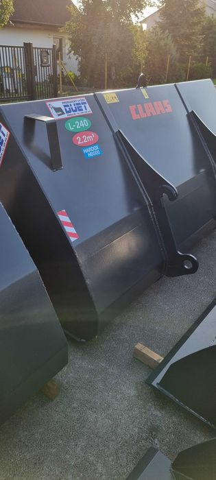 łyżka 2,2m3 240 cm objetościowa merlo matbro kramer euro ładowarka jlg